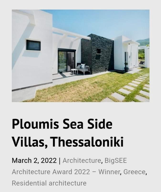 Ploumis Seaside Villas Σταυρός Εξωτερικό φωτογραφία